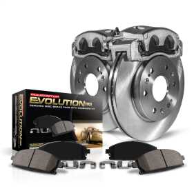 Autospecialty By Power Stop 1-Click OE Replacement Brake Kit w/OE Calipers